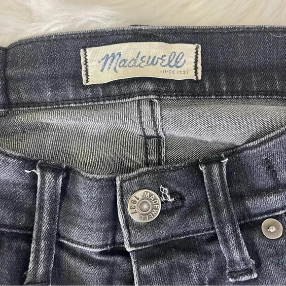 Madewell High Riser Skinny Kincaid Wash Jeans Size 27 - Picture 7 of 7